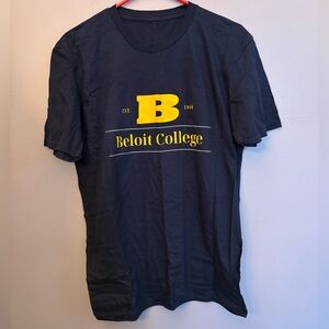 Beloit College Navy Blue Shirt Medium